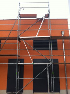 Putz Farbe Orange Köln