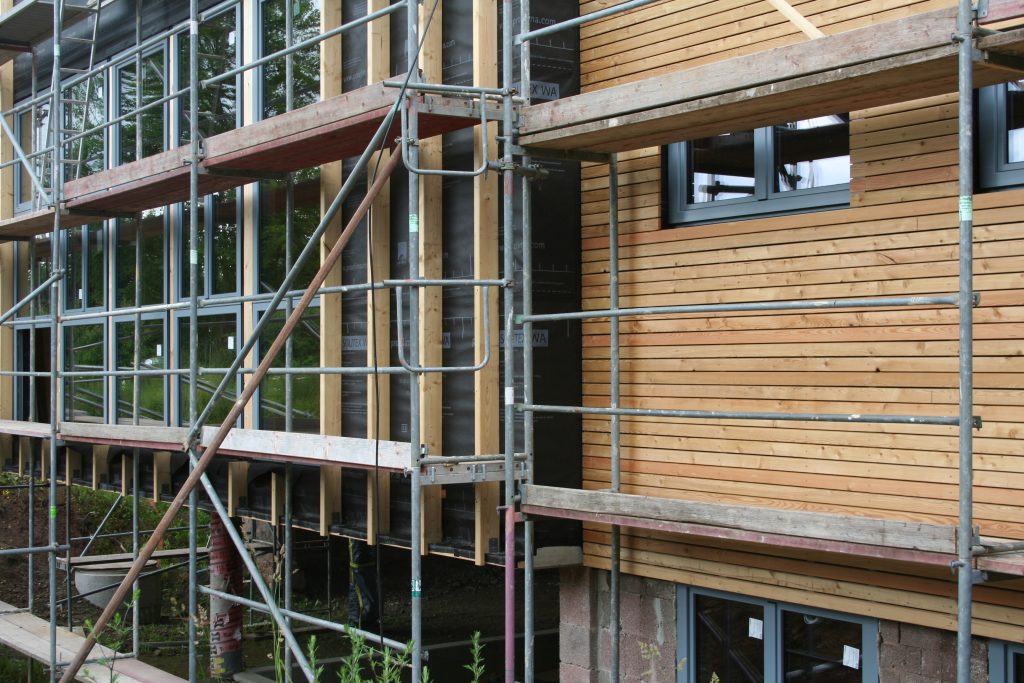 Baugerüste Neubau - Holzbau Stahlgerüst Düren